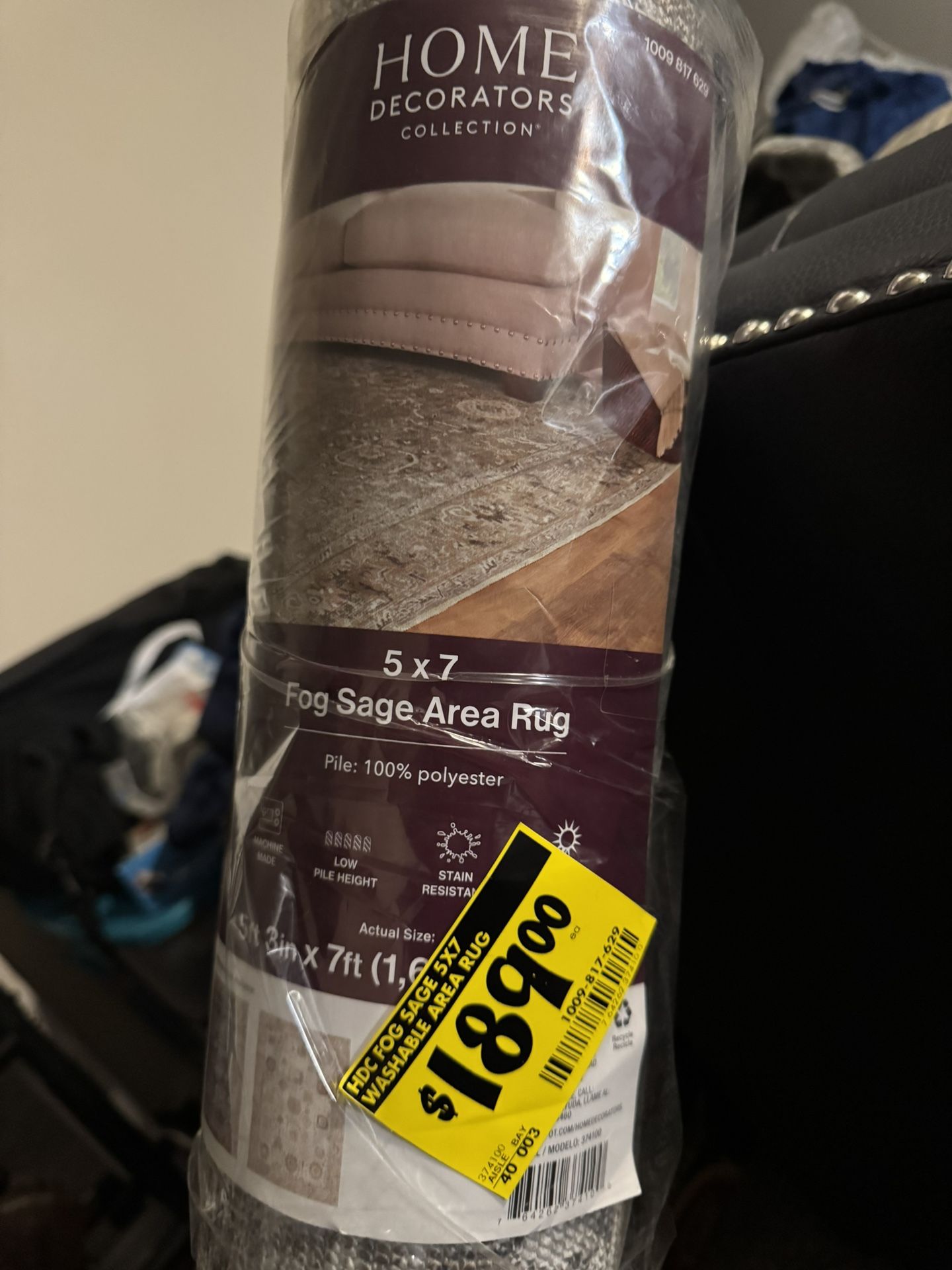 Fog Sage Area Rưg 5x7