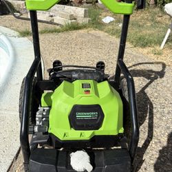 Pressure washer needs nozzle and hose