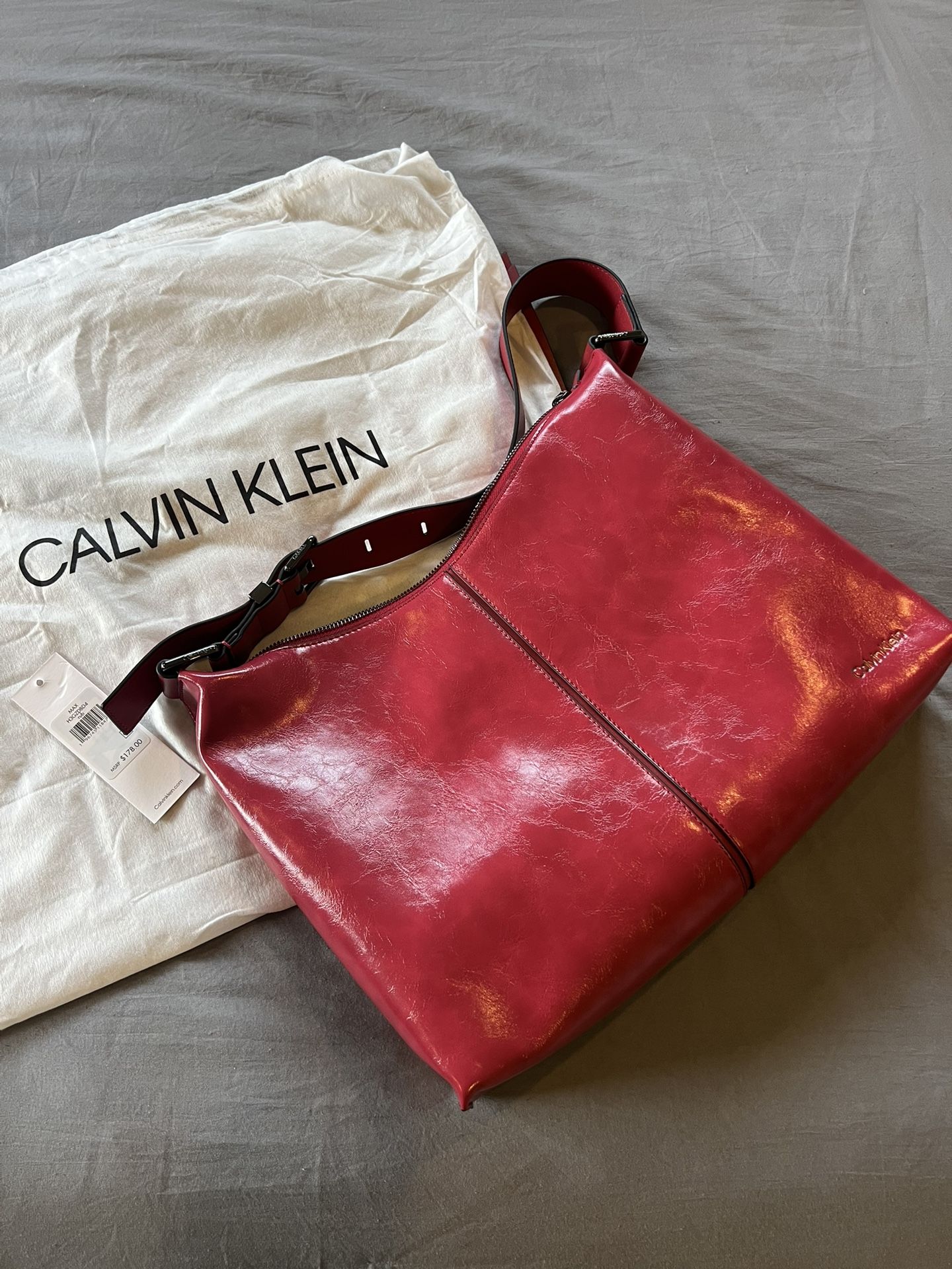 NEW Calvin Klein Purse Handbag Bag With Dust Cover