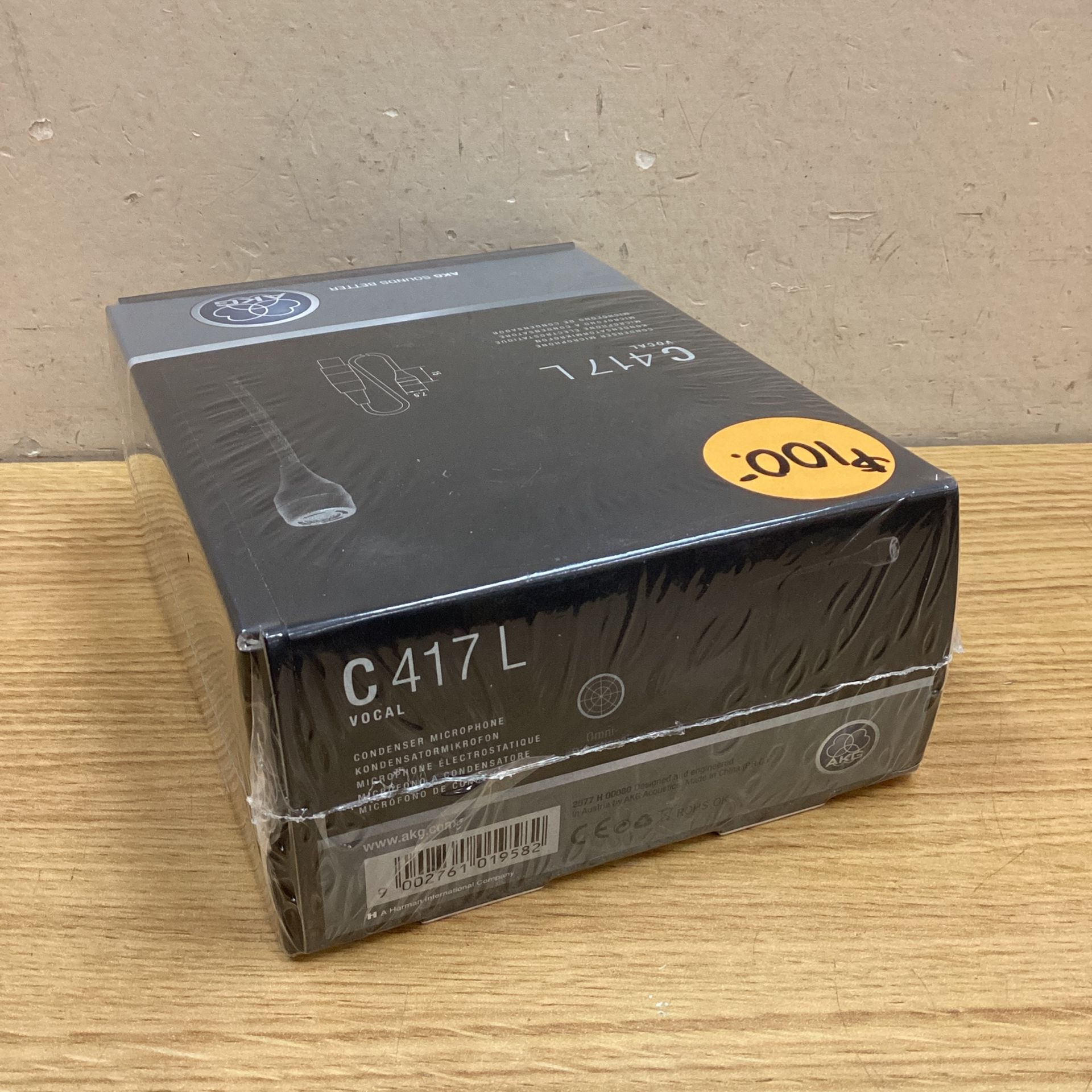 AMG C 417 L VOCCAL CONDENSER MICROPHONE. Musical instruments