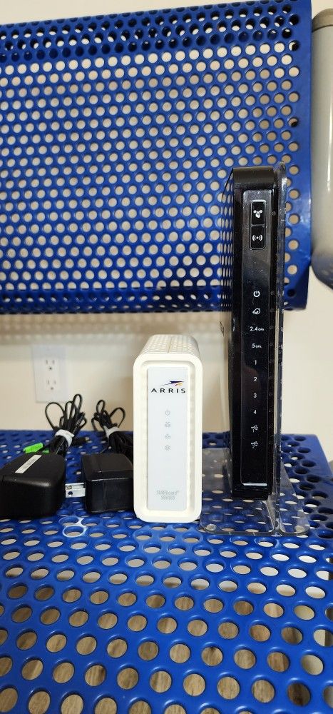 Network Modem And Wireless Router