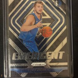 Luka Doncic Emergent Prizm Rookie 