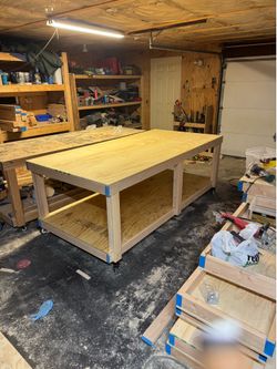 Workbench for garage