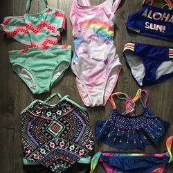 Girls bathing suits (all size 5/6)  You get all 5