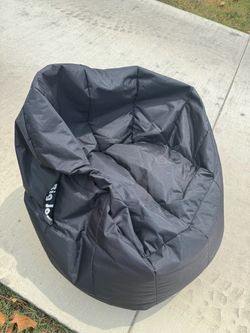 Big Joe Bean Bag Chair Black