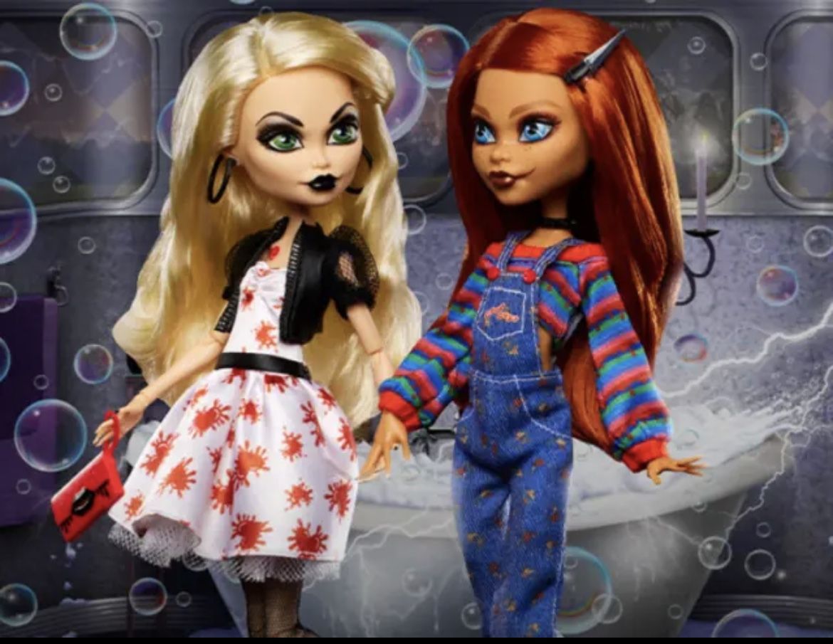 Monster High Skullector Chucky And Tiffany Doll - 2 Pack