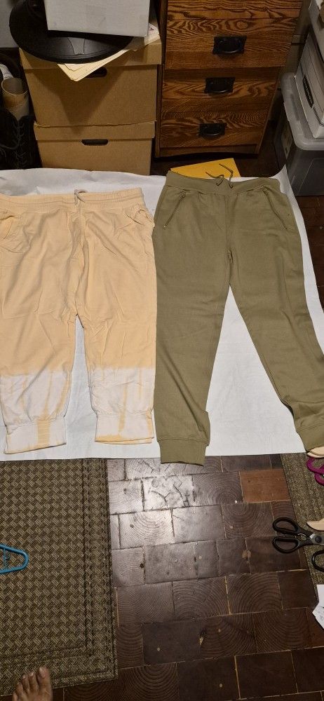 Womens Jogger Pants Tie Dye And Blu Roc New York Stretch 