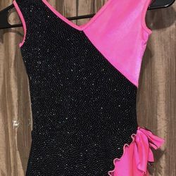 Ballerina performance dancer bodysuit Costume size M girl B-13