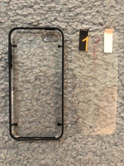 iPhone cover and screen protector for iPhone 5, iPhone 6 and iPhone 6 Plus (2 Pack)