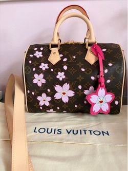 Louis Vuitton x Takashi Murakami Cherry Blossom Speedy Bandoulière 25