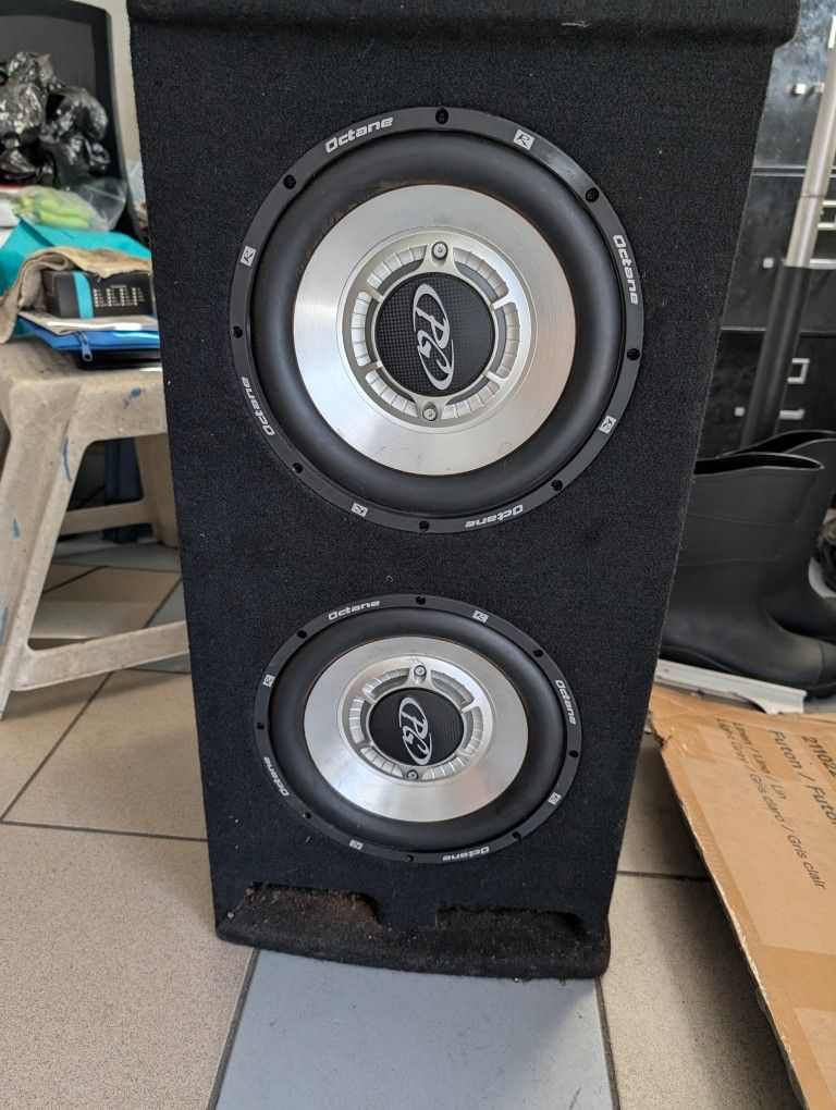 10 In Subwoofers With Original Box