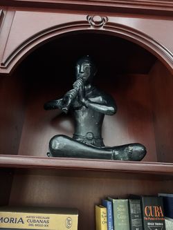 Black Ceramic Sculpture 
