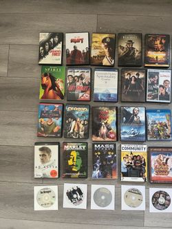 Movies for sale $2 each or 5 for $3