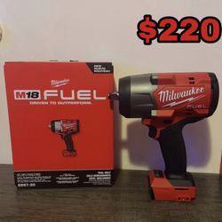 Milwaukee M18 FUEL 1/2" High Torque Impact Wrench w/ Friction Ring 2967-20 (Tool-Only)