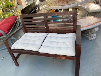 Patio bench