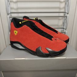 Air Jordan 14 Retro Ferrari 2025 Size 10.5M