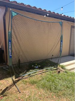 Softball batting net
