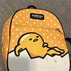 Gudetama Lazy Egg Loungefly Mini Backpack
