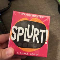 Splurt Card Game 