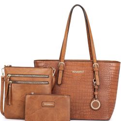 Montana West Tote Bag Set 