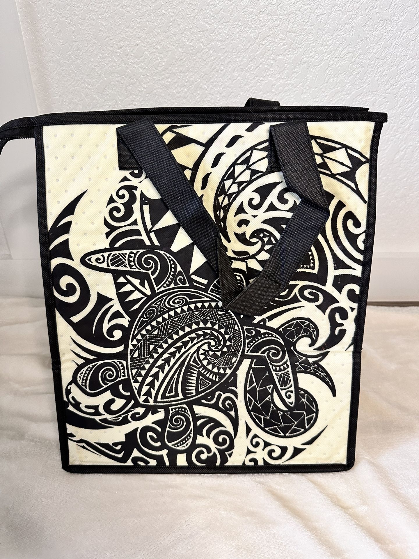 Hawaiian Print | Lunch Bag | Grocery Bag | Insulated | Reusable