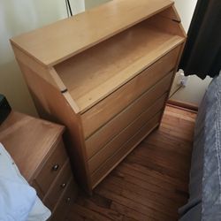 Tall Dresser/ Baby Changing Table