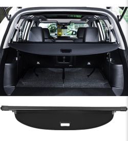 Trunk Cargo Cover for Nissan Rogue SV SL Platinum 2021 2022 2023 2024 2025 Retractable Rear Trunk Cargo  Shade