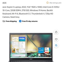 Acer Aspire 5 Brand New Laptop