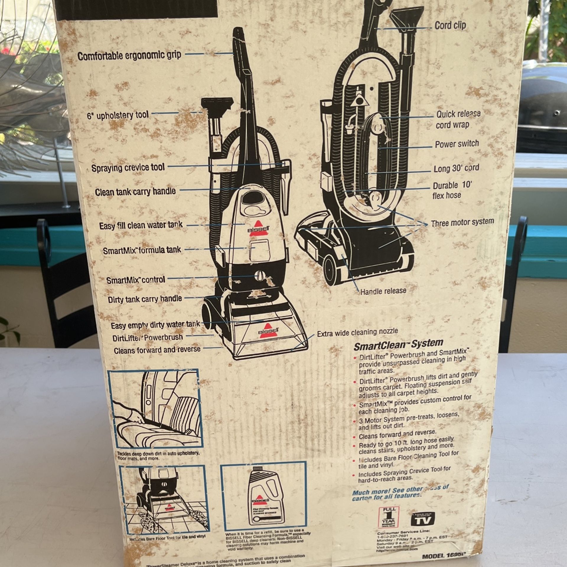 Bissell Power Steamer Deluxe Upright Deep Cleaner. for Sale in Santa