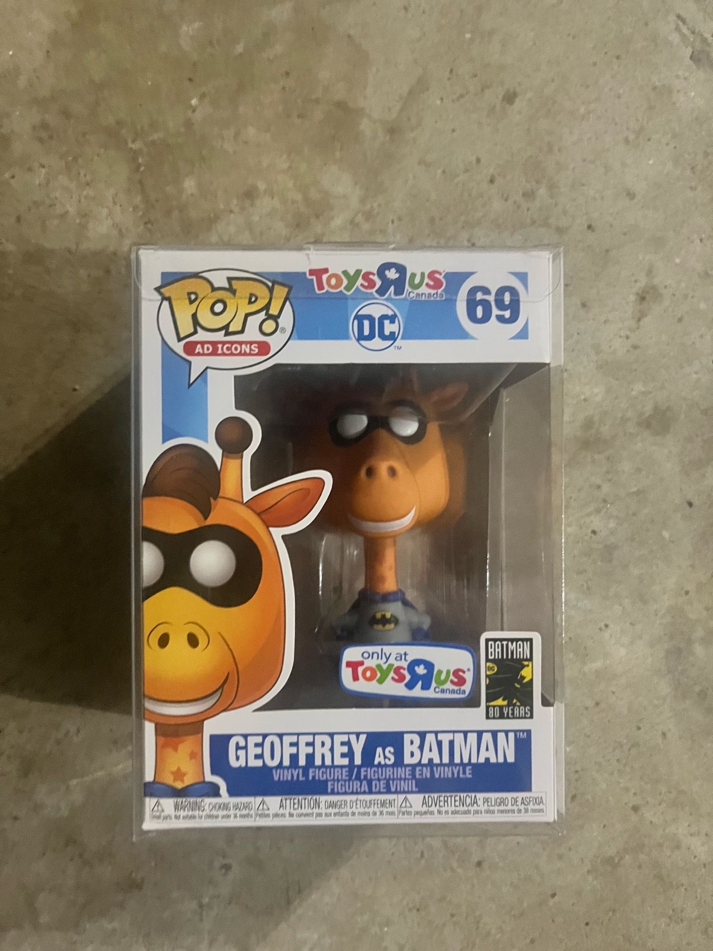 Funko Pop! Vinyl: Ad Icons - Geoffrey as Batman - Toys R Us (Exclusive) #69