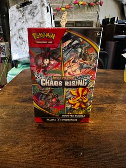 Pokemon Chaos Rising Booster Bundle 6 Packs