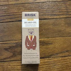 Brisk Citrus Beard Oil Natural & Essential Oils