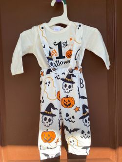 My 1st Halloween Baby Outfit 3 pcs 0-3 months