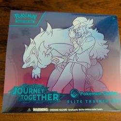 Journey Together Pokemon Center Exclusive Elite Trainer Box