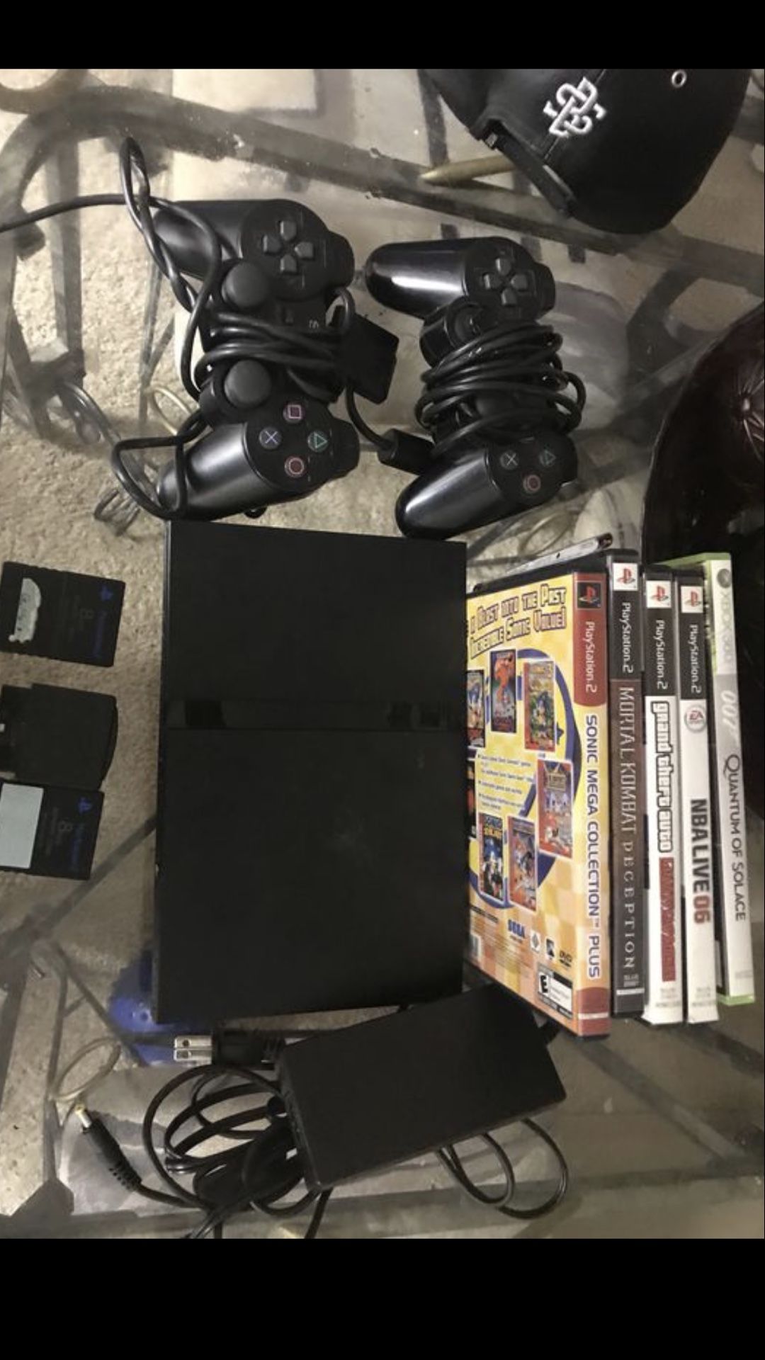 ps2 w/games...and 2-way baby monitor