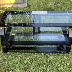 Glass Tv Stand 