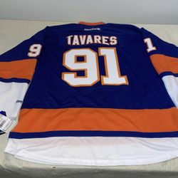 Nwt John Tavares NY Islanders jersey Reebok Sewn Mens Xxl Blue 2015 New York NHL