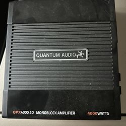 Amplifier Quantum Audio QPX4000.1D