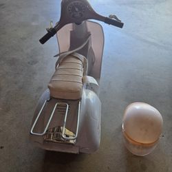 Doll Scooter And Helmet