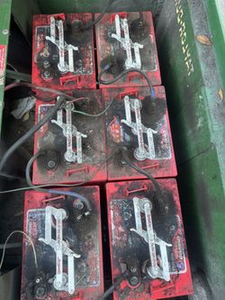 6 Golf Batteries