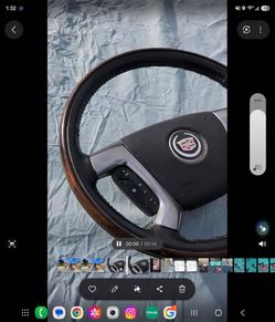 2007-14 CADILLAC ESCALADE OEM STEERING WHEEL WITH AIRBAG