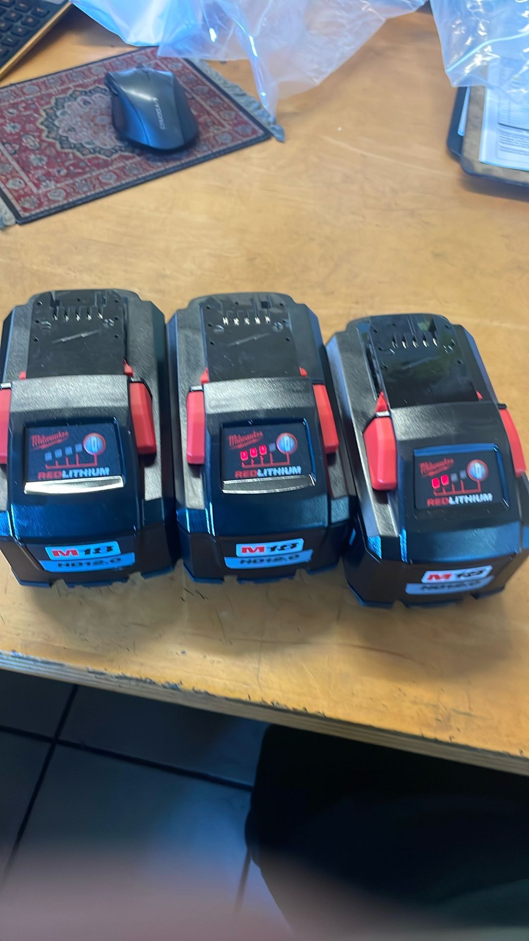 3 Milwaukee M 18 HD 12.0