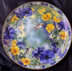 Timeless Radiance" collector plate