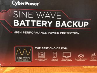 New CyberPower Battery Backup/Surge Protector Mod GX1325U