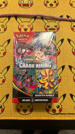 Pokemon Chaos Rising Booster bundle