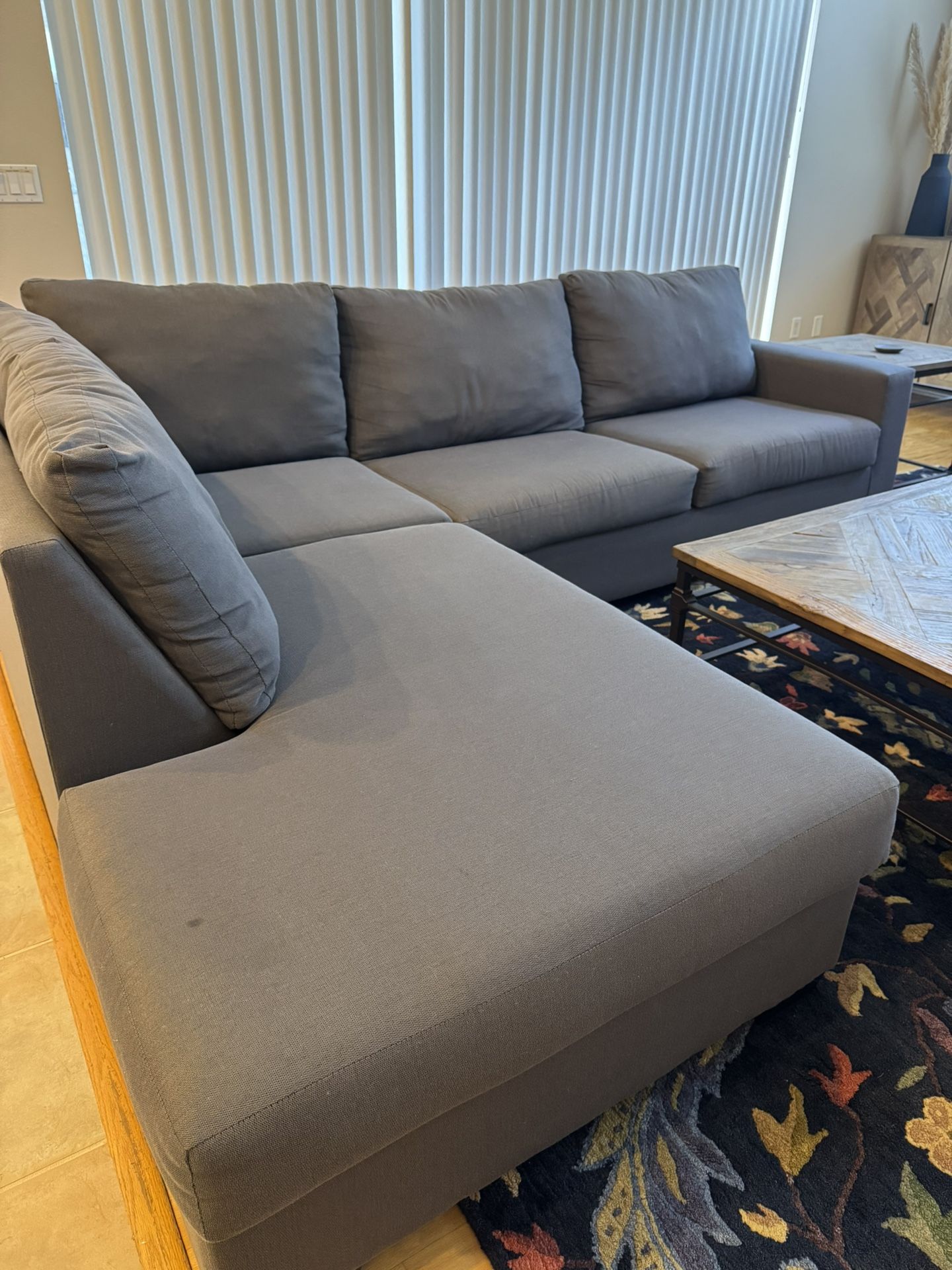 Gray Sectional Couch