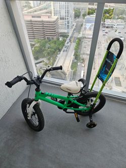 Royalbaby Freestyle 12" Kids Bicycle for Boys Girls, Ages 3-4 Years, Green