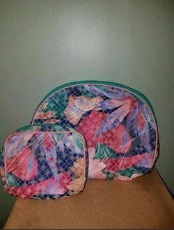 Set of 2 Cosmetic/Makeup Bags