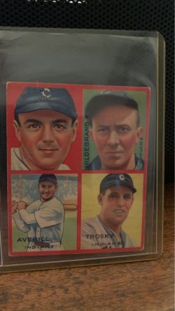 LIKE NEW OLD BASEBALL CARD