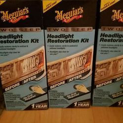 Meguiars Headlight Restoration Kits